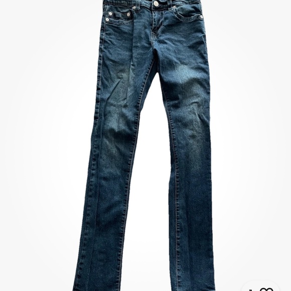 True Religion World Tour  Men’s Rocco Relaxed Skinny Jeans 30 Fall Winter Y2K - Picture 1 of 16